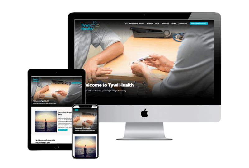 We are excited to unveil our new website for Tywi Health